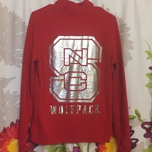 Victoria’s Secret Pink NC State Half ZIP Hoodie